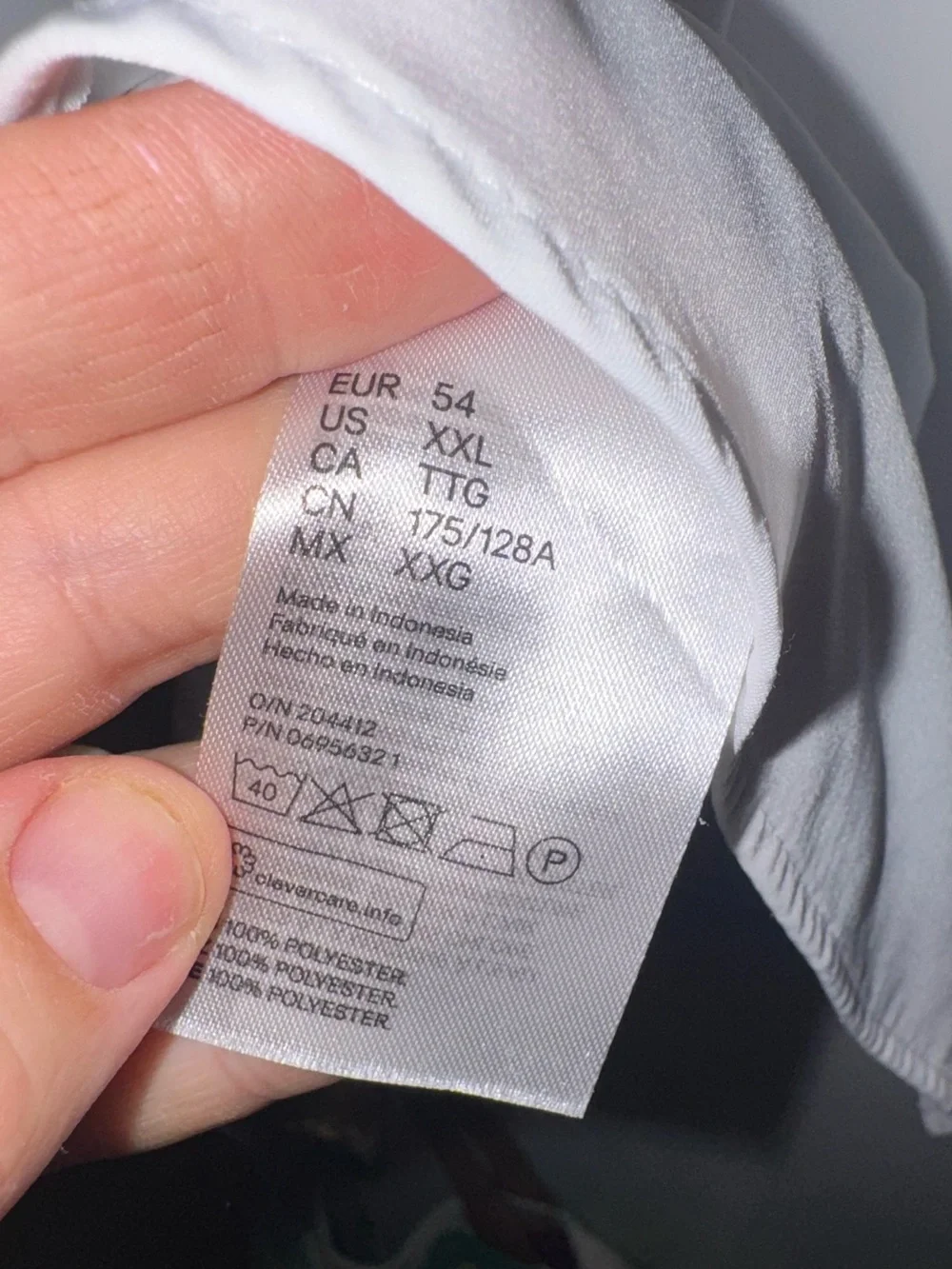 H&M White Collared Button-Up Shirt - Picture 4 of 5